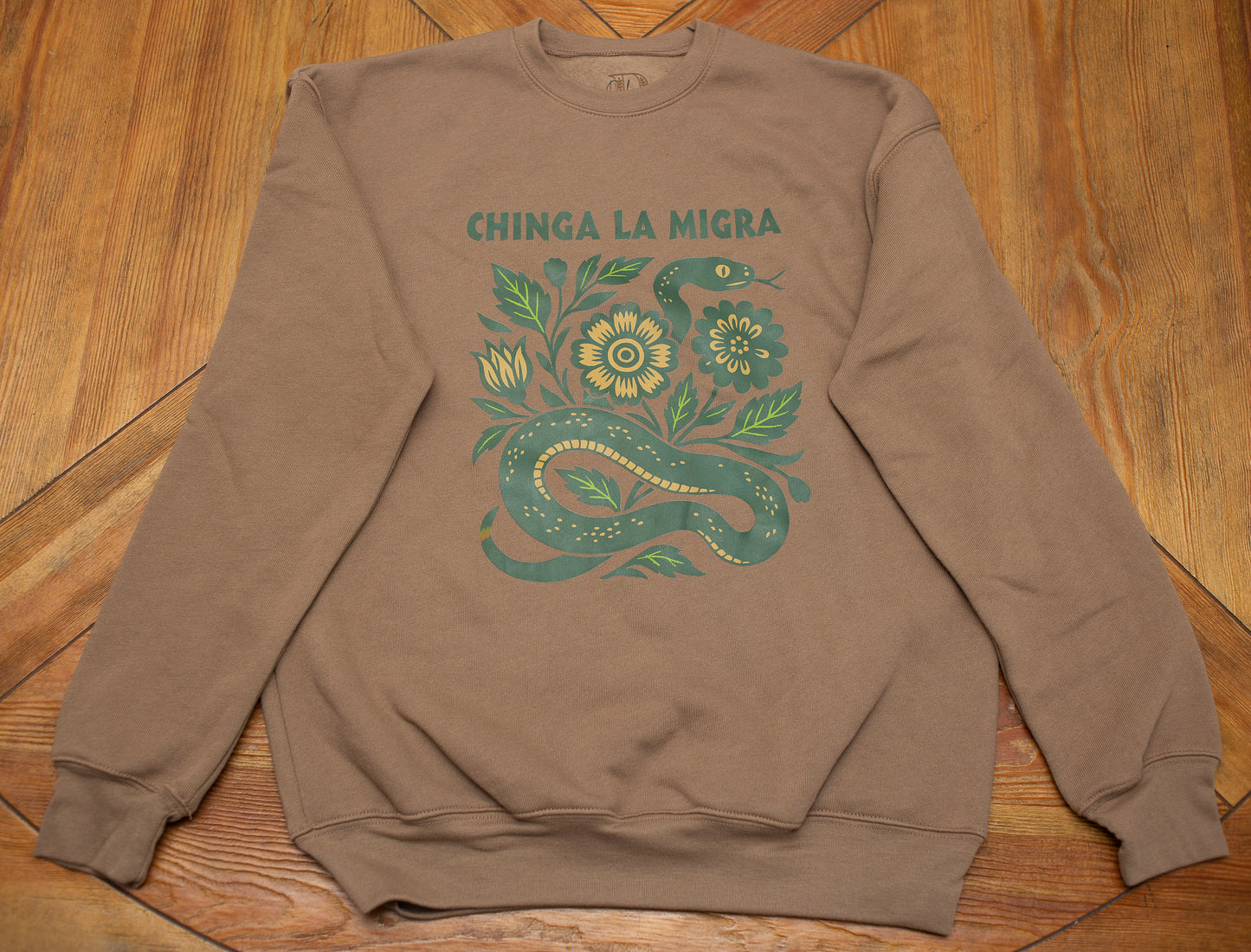 Chinga La Migra - Crewneck