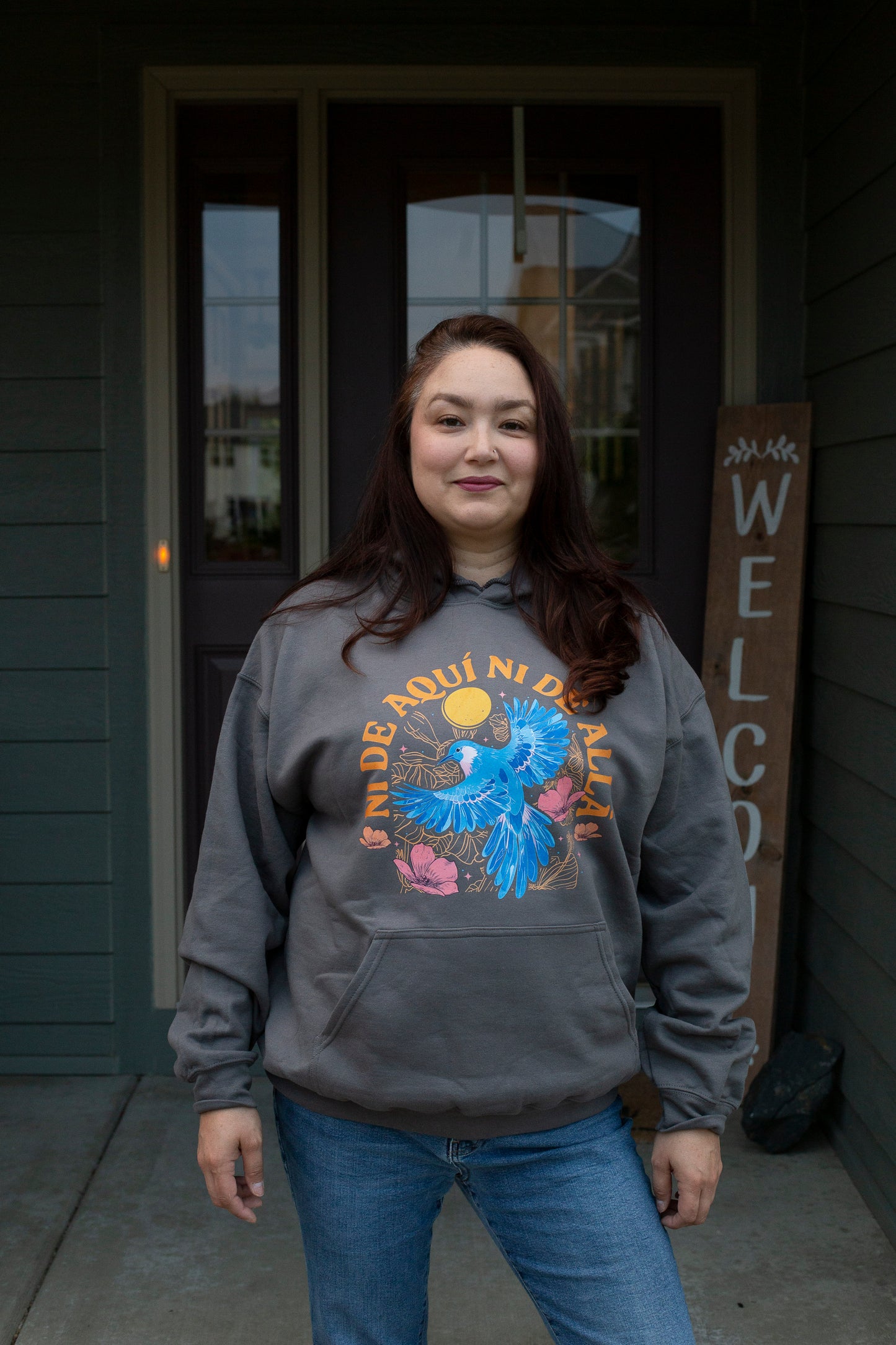 Ni De Aqui Ni De Alla - Hoodie