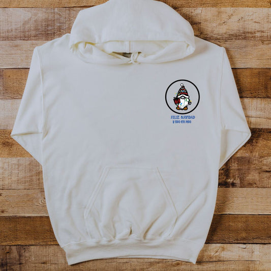 Gnome, Feliz Navidad - Hoodie