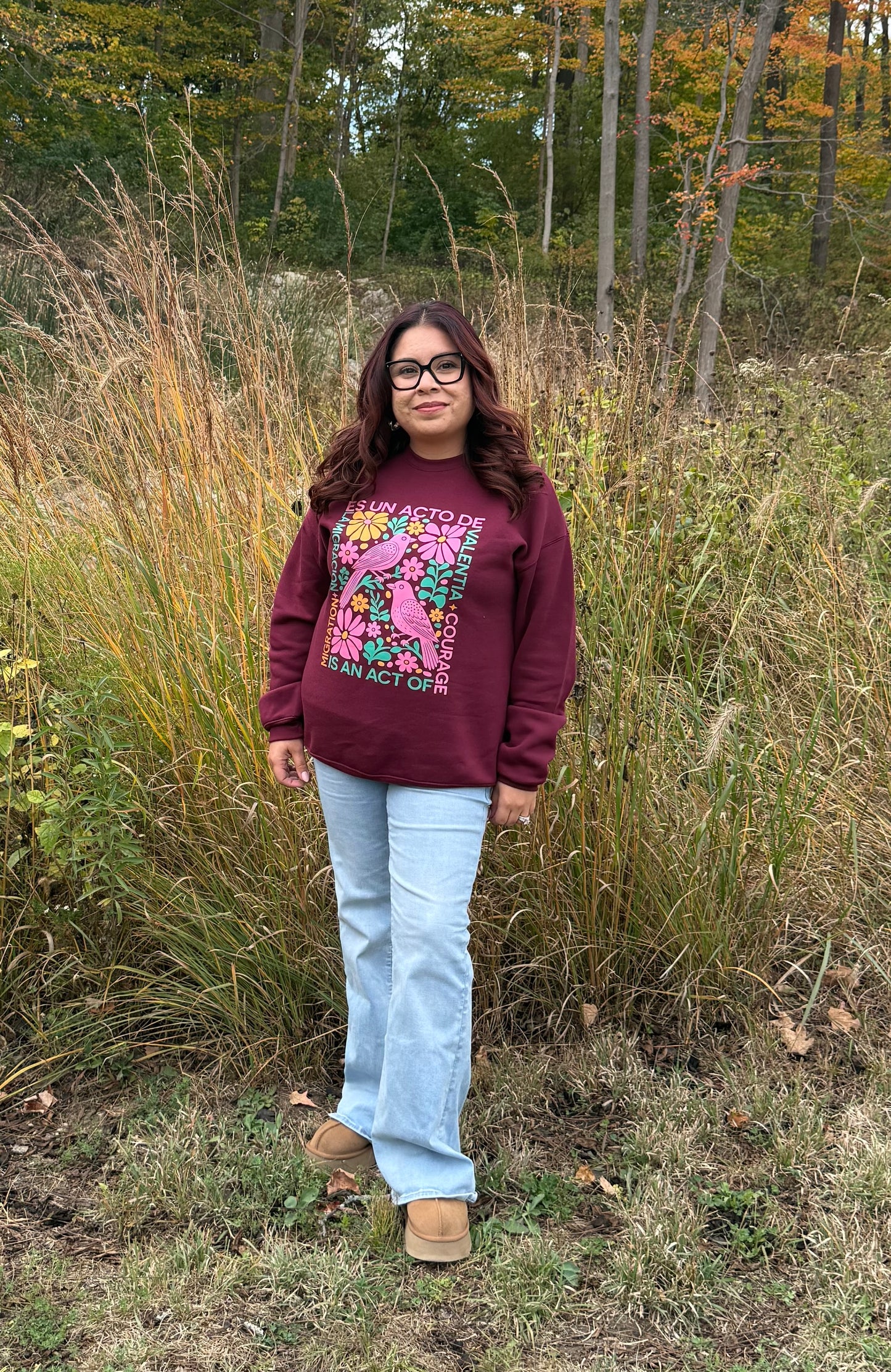 La Migracion Es Un Acto De Valentia - Crewneck