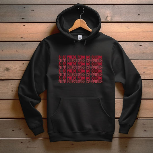 Si Se Puede Letters - Hoodie